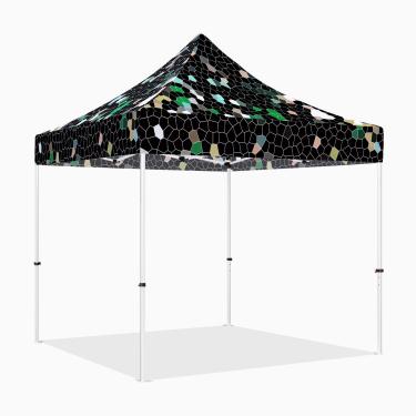 Imagem de Tenda de dossel pop-up 25 x 25 cm com paredes laterais, ABLEM8CANOPY ULTRA8 Series Heavy Duty Tenda de sombra instantânea para eventos comerciais ou esportivos ao ar livre, pátio, quintal, (fragmentos, sem parede)