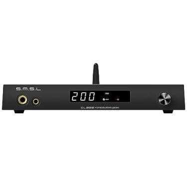 Imagem de SMSL DL200 ES9039Q2M Amplificador de fone de ouvido DAC e HiFi de áudio, 6,35 mm/fone de ouvido de 4,4 m/TRS linha equilibrada/saída de linha única RCA, modo duplo USB2.0/1.1, TND+N -123dB, com
