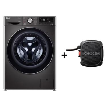 Imagem de Combo LG Lava e Seca Smart VC2 14kg Black Inox 127v + Caixa de som Bluetooth  XBOOM XG2 Bluetooth à prova d'água - CV9014BC2.XG2BK