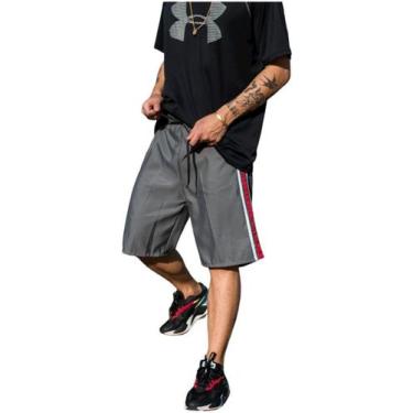 Imagem de Bermuda Adulto Tactel Básico Academia Verão Surf 095 - FR, 1 chumbo, C