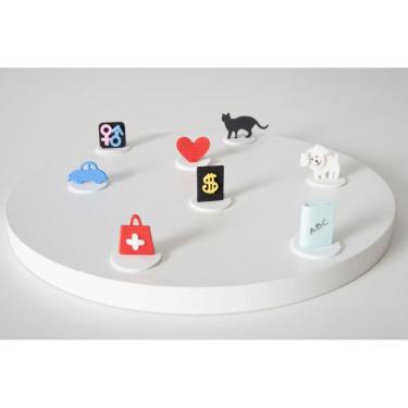 Imagem de Kit Elementos Sistêmicos - Constelação Familiar na Água - Bonecos para Constelação Familiar