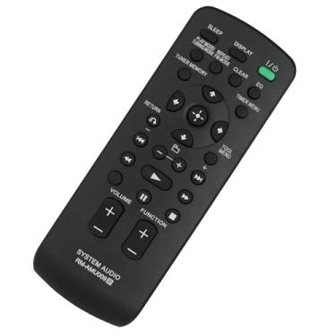 Imagem de Ajuste remoto substituído para sistema de áudio Sony CMT-HX80R SS-CHX50 HCD-HX80R CMT-BX20i SS-CBX20 HCD-BX20i CMT-FX300I SS-CFX200 HCD-FX300i SS-WG909iP HCD-EC909iP SS-EC709iP HCD-EC9 8P