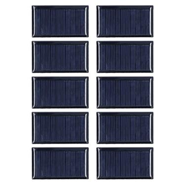 Imagem de Painel solar pequeno de 10pcs, painel do carregador solar, painel solar portátil para brinquedos solares, luzes solares, displays solares, etc.