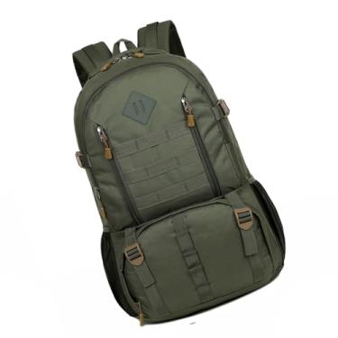 Imagem de Mochila de Caminhada, Pacote de Camuflagem de Resistência à água Com Canais de Fluxo de Ar, Ajuste para Ciclo, Acampamento, Caminhada, Estilo (6)