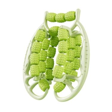 Imagem de Kokiya Ferramenta de massagem de massageiro das pernas Ferramenta de massagem Handheld 360 Grau Exercício de 29 Ponto Planejada da perna para presente de, Verde