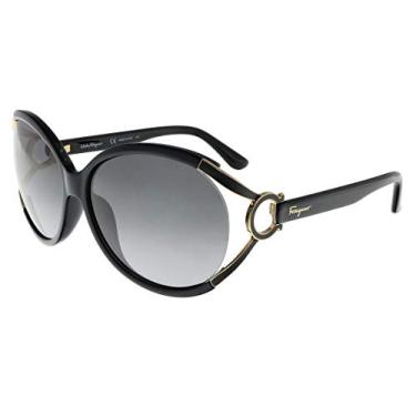 Imagem de Óculos de sol Salvatore Ferragamo SF600S 001 Preto 61 14 130