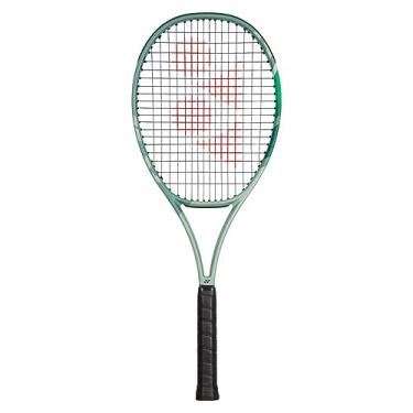 Imagem de YONEX Percept 100 Tennis Racquet for Adults - Intermediate/Advanced Level, High Control 16 x 19 Strings, Olive Green, 4 1/8 (G1) Grip Size