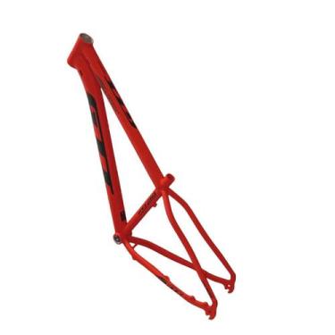 Imagem de Quadros Bike GTI Roma Aro 29 Aluminio Cabeamento Interno Mtb, Laranja,