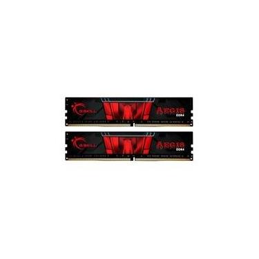 Imagem de Memória RAM G.Skill Aegis 32GB (2x16GB), DDR4, 2400MHz, 288-Pin, CL17, Preto - F4-2400C17D-32GIS