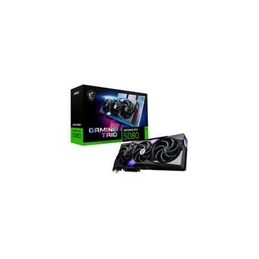 Imagem de Placa de Vídeo MSI RTX 5080 16G GAMING TRIO OC NVIDIA GeForce, 16GB, GDDR7, G-Sync, Ray Tracing, DLSS 4, HDR - G5080-16GTC