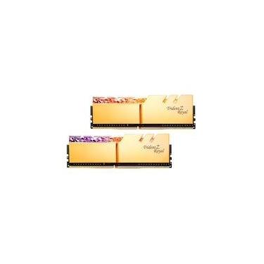 Imagem de Memória RAM G.Skill Trident Z Royal, 16GB (2x8GB), 3000MHz, DDR4, CL16, Dourado - F4-3000C16D-16GTRG