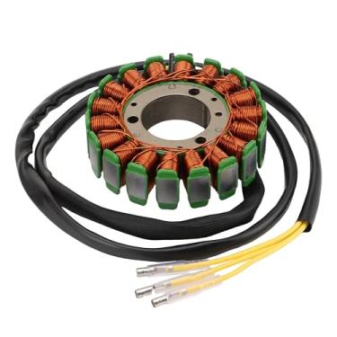 Imagem de WOOSTAR Substituição magnética do estator de 3 fios de bobina 18 para Suzuki GS250T GS300L GS400X GS450E GS450G GS450L GS450S GS450T GS500E GS550E GS550L GS550T GS650E OEM #31401-45020200E #31400