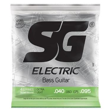 Imagem de Encordoamento Contra Baixo 4 Cordas 040 SG IZ5107 - Izzo