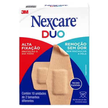 Imagem de Curativo Nexcare Duo Variados 10 Unidades