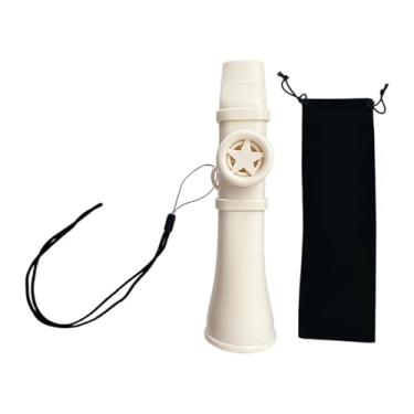 Imagem de Amagogo Kazoo Mouth Flute Party Portable Favors Gift Exclusivo Fácil de Tocar de Brinquedo para O Teclado de Violino de Guitarra para O Teclado para O T, Branco