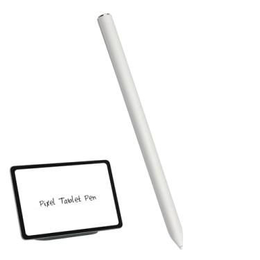 Imagem de Caneta Pixel para tablet Google Pixel, caneta ativa compatível com Google Pixel Tablet Pen com nota rápida, desenho de escrita digital, rejeição da palma (branca)