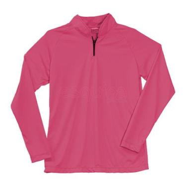 Imagem de Camiseta feminina com proteção u.v de manga longa com zíper - BellaPes