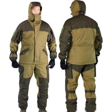 Imagem de Homens de camuflagem tática Ternos de combate militares, roupas de trabalho táticas 1000D SEREDO DE CAVO RESISTENTE DO ARMOLHO DE VERMUTOR, uniforme de combate de caça ao ar livre., Khaki, 4