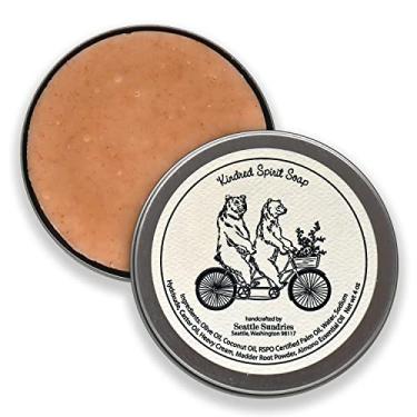 Imagem de Seattle Sundries Sabonete Com Aroma De Amêndoa E Creme, Ideia Presente Para Amigos - 1 Líquido (4 Oz) Em Barra Mulheres Homens Lata, Feito À Mão Washington