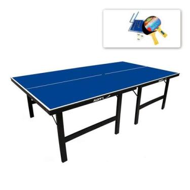 Imagem de MESA PING PONG ESPECIAL 18 MM - 1002 + KIT Completo 5031 - Klopf