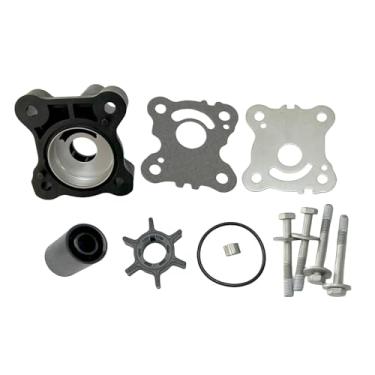 Imagem de MARKGOO Kit de reparo do impulsor da bomba de água 06193-ZY1-010 para Honda Outboard 15 20 HP modelo BF15D BF20D motor de barco peças de reposição 06193-ZY1-030 06193-ZY1-020 06193-ZY1-000