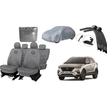 Imagem de Conjunto capa couro p/ Creta + limpador de brinde - iron tech