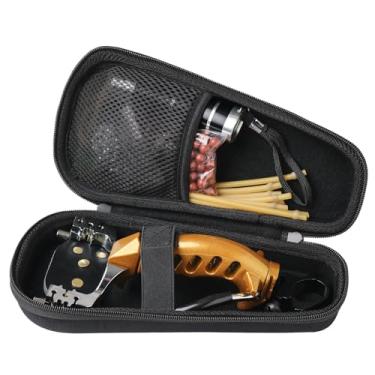 Imagem de inDomit Capa protetora rígida para viagem compatível com estilingue de caça profissional COOY Wrist Sling Rocket