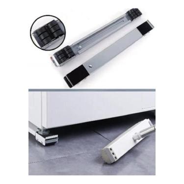 Imagem de Suporte Rodinhas Ajustável - Geladeira/Fogão/Máq. Lavar - Shopbr