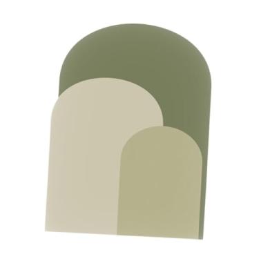 Imagem de WeiLaiKeQi Adesivo de parede em arco, papel de parede em arco, decoração para porta de festa, feriado, escritório, adesivo e removível para quarto infantil, Verde