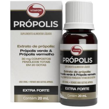 Imagem de Propolis verde e vermlho vitafor gotas frasco 20ml