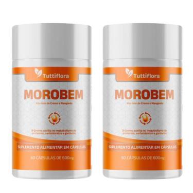 Imagem de 2x Morobem (Laranja Moro, Cromo e Manganês) 60 Cápsulas 600mg Tuttiflo