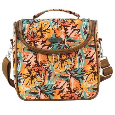 Imagem de Bolsa térmica lancheira com revestimento interno - FRANESB, Tropical f