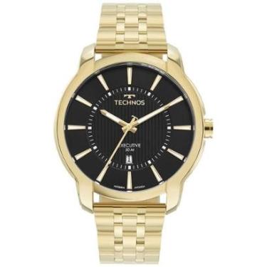 Imagem de Relógio Technos Classic Executive Dourado 2117LDJ1P Masculino-Masculino