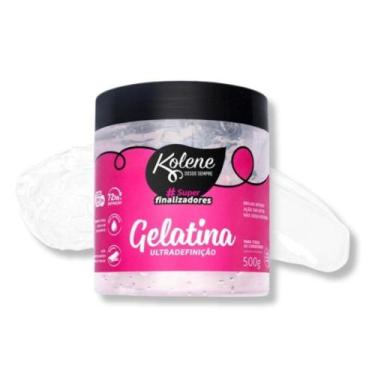 Imagem de Gelatina Capilar Kolene Super Finalizadores Ultra Definição 500g