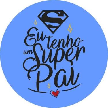 Imagem de Painel Festa Redondo C/ Elástico 1,50m Dia Dos Pais - Fadrix, PAI042