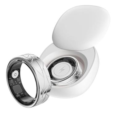 Imagem de Anel inteligente rastreador de saúde, câmera remota, monitor de frequência cardíaca, sono, controle de fotos, modos esportivos, pedômetro, anéis para homens e mulheres