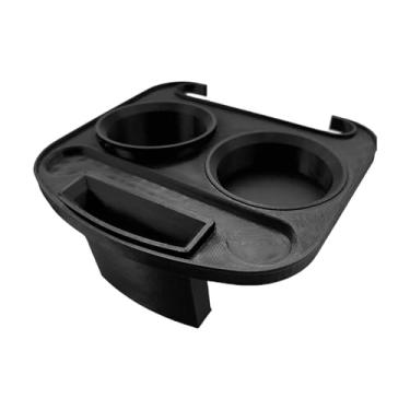 Imagem de Porta Copos para Cadeira Reclinável - Mesa de Fixação para Cadeira com Slot para Dispositivos Móveis,Acessório para Chaise Longue Sem Furação para Acampamento Praia Piquenique Piscina Atividades Exter