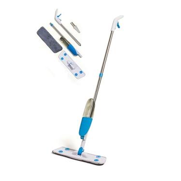 Imagem de Mop Spray Rodo 360 Reservatório 400ml Multiuso C/ Refil Microfibra Todos Pisos