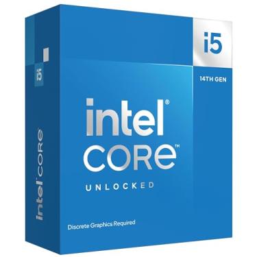 Imagem de Intel® Novo processador Core™ i5-14600KF para desktop para jogos, 14 núcleos (6 núcleos P + 8 núcleos E) - Desbloqueado