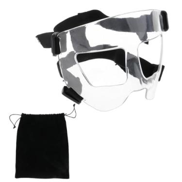 Imagem de Colaxi Protetor Nasal para Nariz Quebrado, Máscara de Proteção Facial para Atividades Esportivas de Futebol