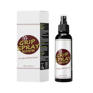 Imagem de Rrlihjgu Spray para Sapatilhas | 120ml Spray Antiderrapante de Tracção | 120ml Líquido Não Pegajoso Melhora a Tração da Sola para Ténis Golfe Basebol Dança e Calçado de