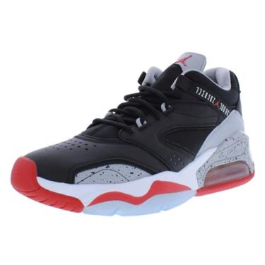 Imagem de Nike Tênis masculino básico/ativo, Preto/Vermelho Universitário/Cinza Lobo - Preto, 40