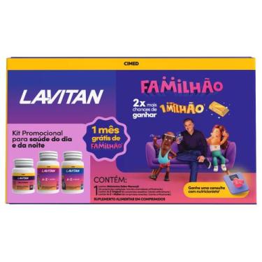 Imagem de Lavitan Familhão - Suplementos + Benefícios, concorra R 1MM - CIMED