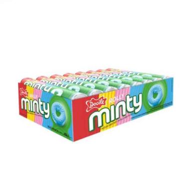 Imagem de Pastilha Rolly Minty Fruit c/16 - Docile