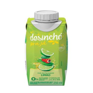 Imagem de Chá Desinchá Mate Pra Já Sabor Limão 250ml