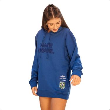 Imagem de Blusa Moletom Canguru Mormaii Bordado Time Brasil-Unissex