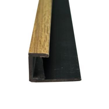 Imagem de Perfil Tubular Final Tipo U Nogueira para Parede Leve 270cm