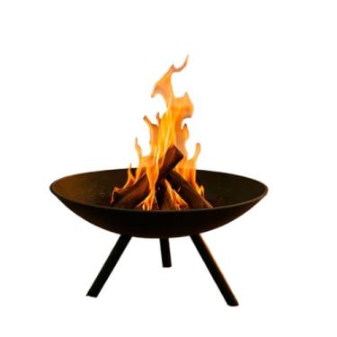 Imagem de Lareira Externa a Lenha Portátil Aço Rústico Dia dos Família(LAREIRA 35CM)