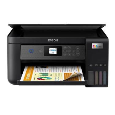 Imagem de Multifuncional Epson L4260, Ecotank, Jato de Tinta, Wi-Fi, Preto, Bivolt
