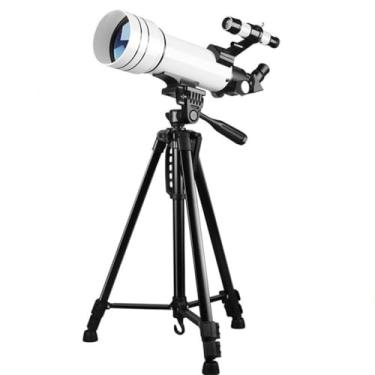 Imagem de Telescópio para Adultos Refrator Astronomy Telescope - Observando a Lua, Pássaros Observando o Cenário Natural, Vendo o Cenário da Cidade, Observando os Animais